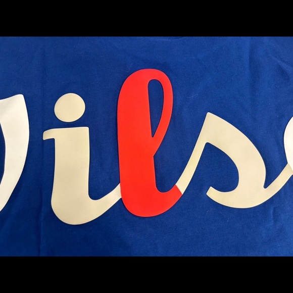 Kith x Wilson Ramble Tee Elite Long Sleeve Wison Graphic T-Shirt Size S - NWT - Picture 8 of 16